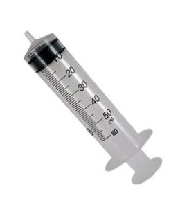 Syringes 3 part - Luer Slip - 5ml Syringe - Latex Free - box of 100's