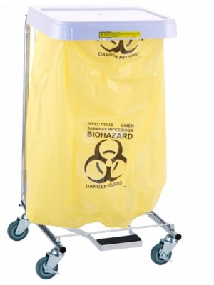 Bio Hazard Red Bag - Liner - 500 x 600mm - Image 3