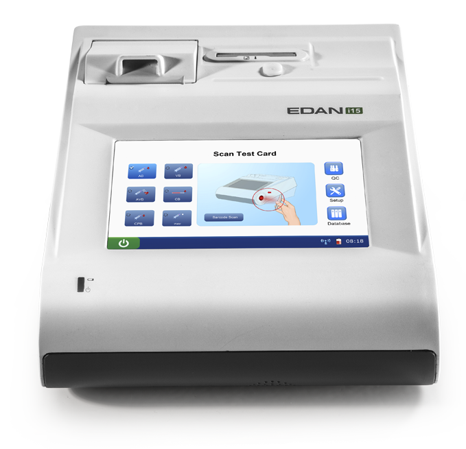 Blood Gas i15 and Electrolyte
Analyser