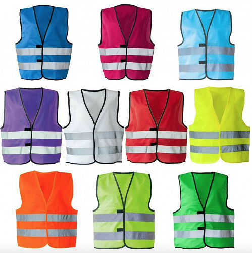branded reflective vests