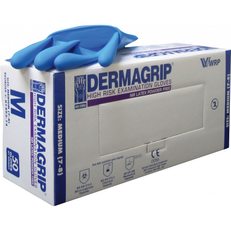 dermagrip nitrile gloves
