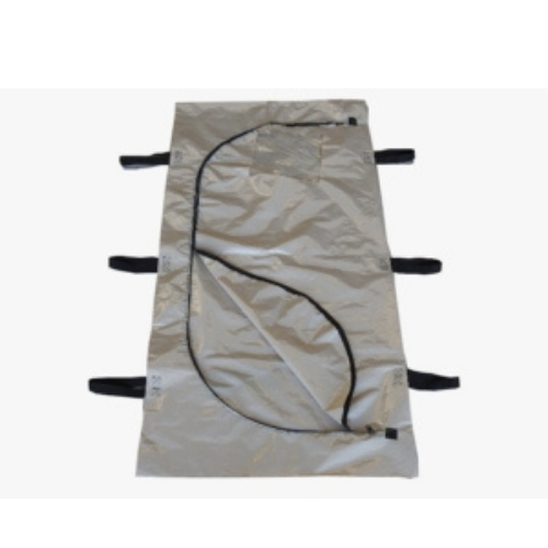 body bag with u-shape zip - unsupported pvc