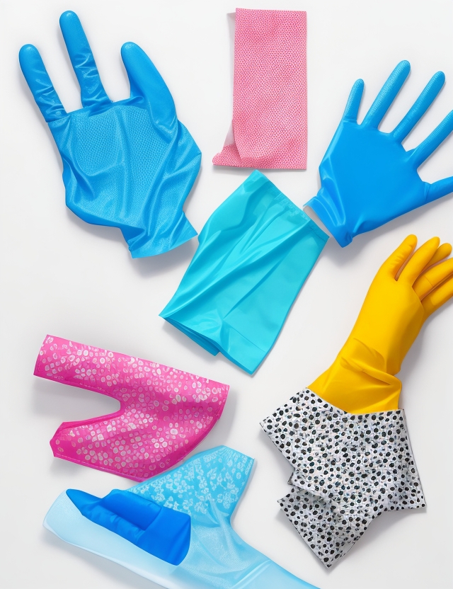 double palm leather glove