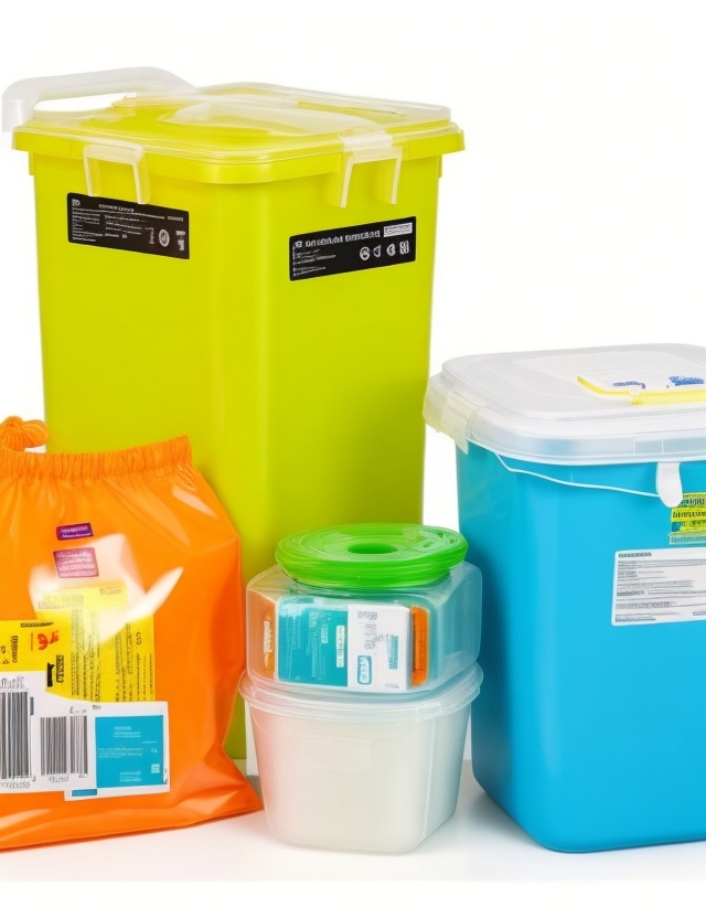 biomedical waste management yellow bin
