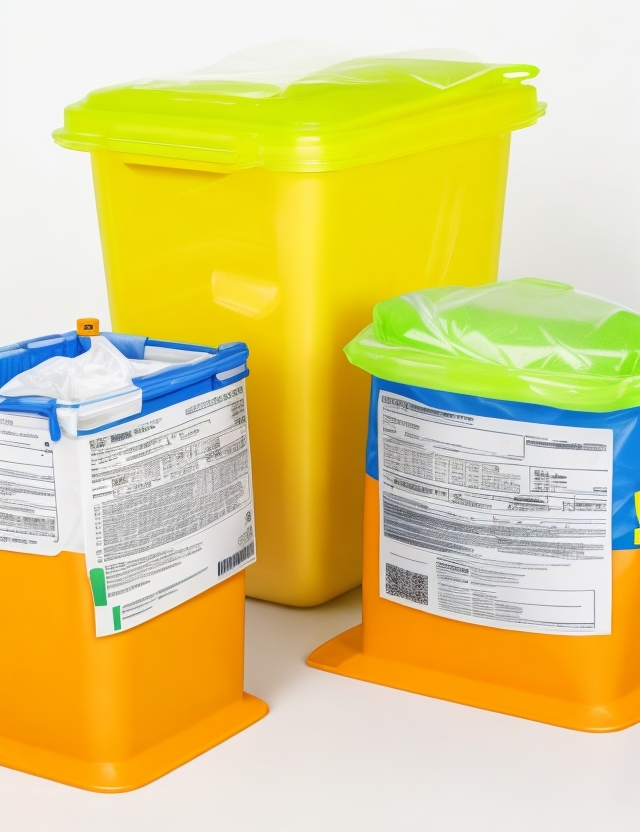 medical sharps waste containers