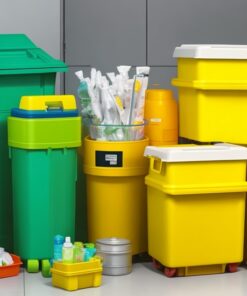 biohazard infectious waste sharp container