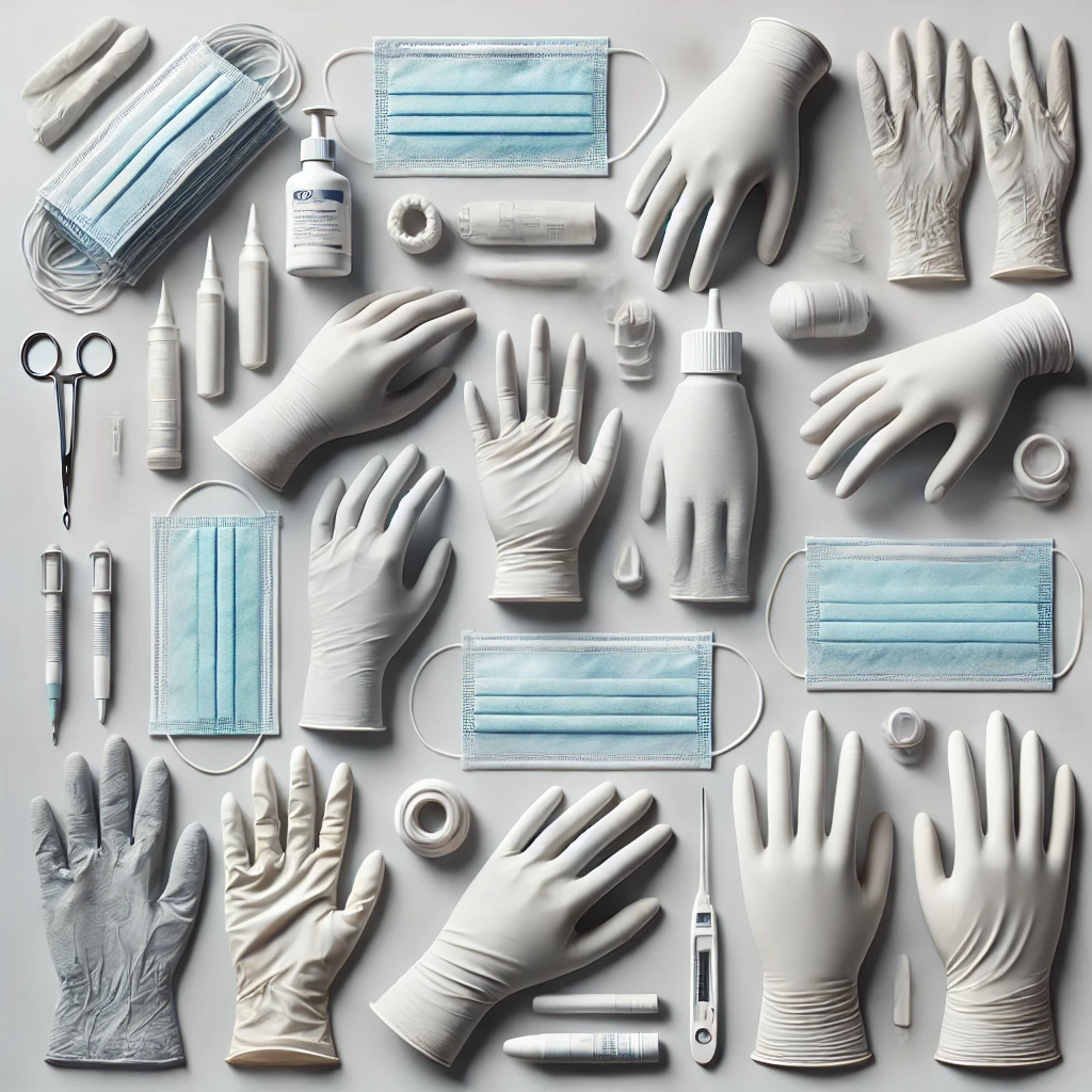 Long Cuff Nitrile Gloves, Extra Large, Box of 50