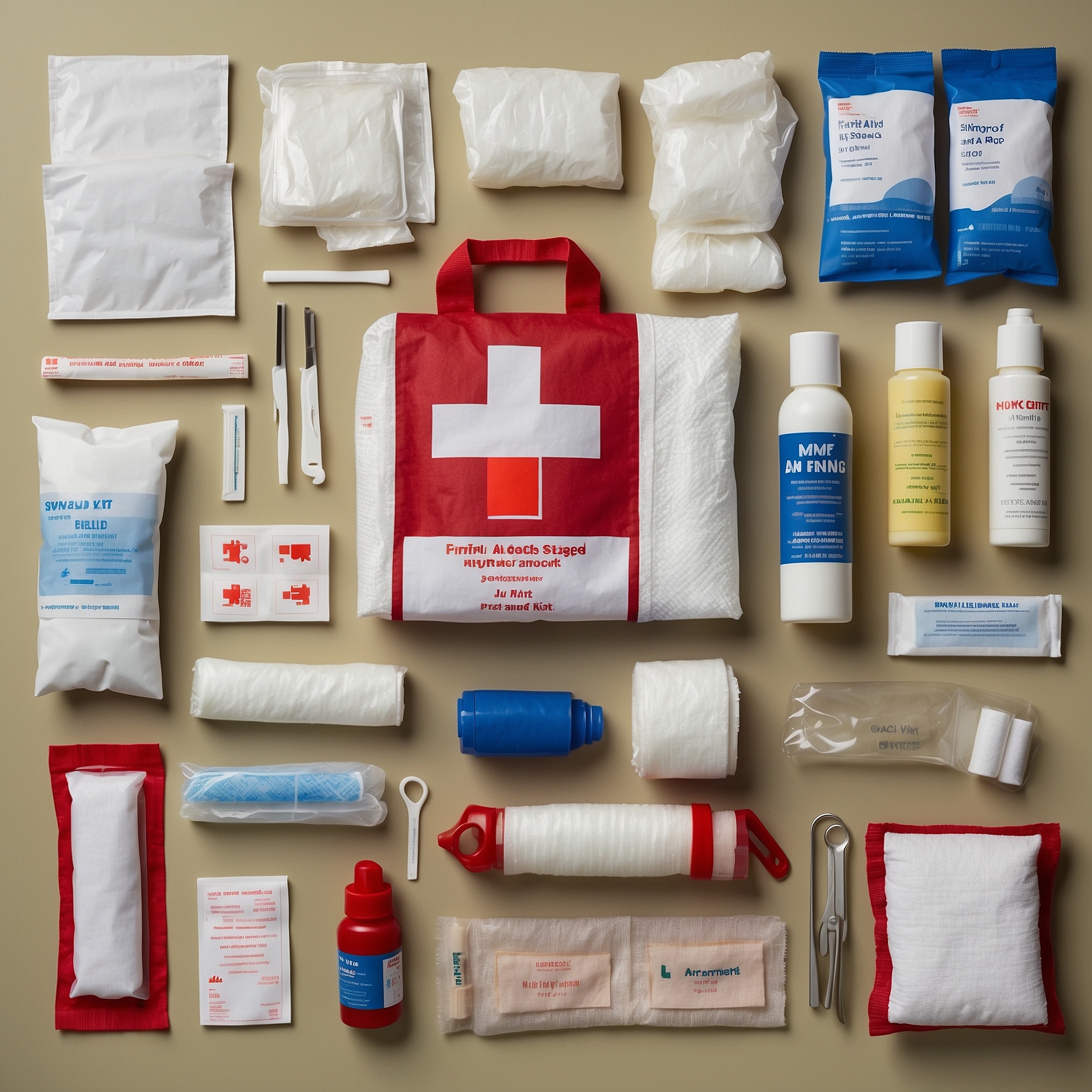 metal first aid kit