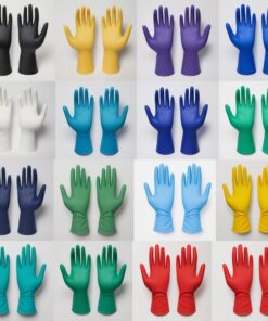 Latex Gloves, Medium, Box of 50