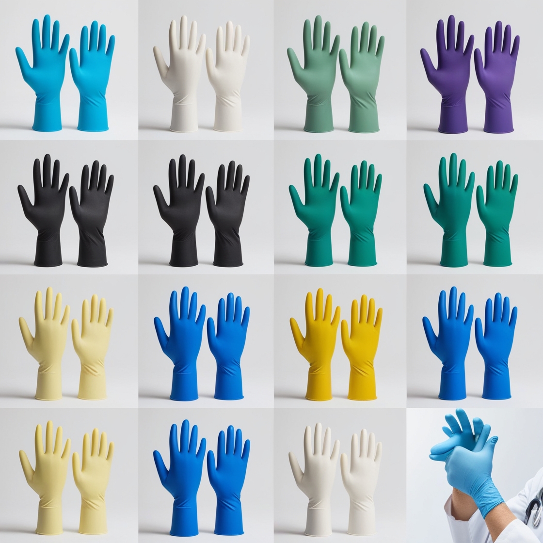 Latex Gloves, Extra Large, Box of 100