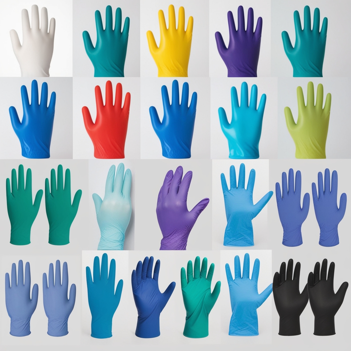 Powdered Latex Gloves, Small, Box of 50