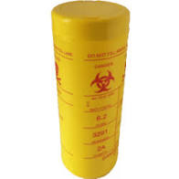 2,5L Base & Lid Round Sharps container - Image 6
