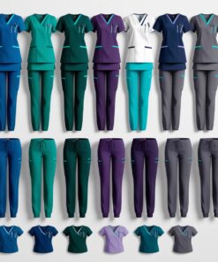 female medical scrubs