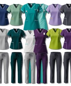pink medical scrubs