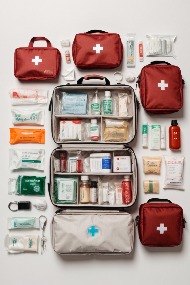 First Aid Kit Essential Bag WITH HANDLES