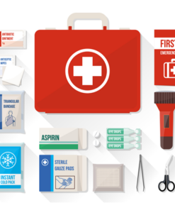 wall mounted first aid box