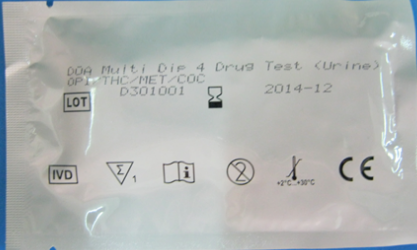 Drug Test Multi Pack 4 Panel Test Pack - Image 2