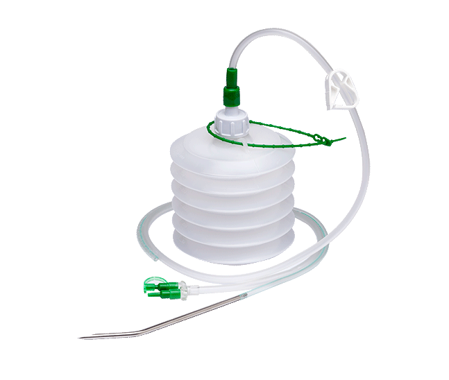 Drainage system closed wound 3mm