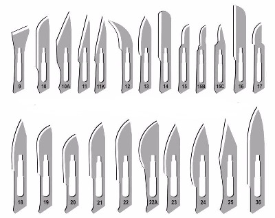 Disposable Sterile Scalpel Blade & Handle (10/Box) - Image 2