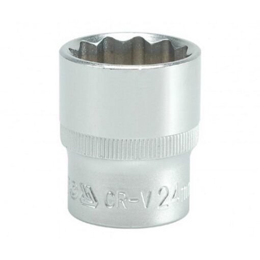 Bi-hex Socket – 12 Point – Chrome Vanadium – 1/2″ Connector – Standard ...