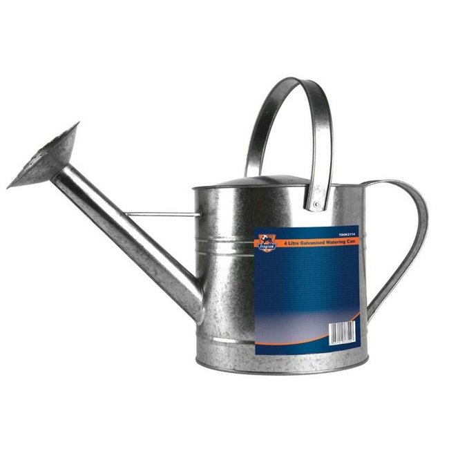 Galvanised Watering Can - 4L - TOOK2114