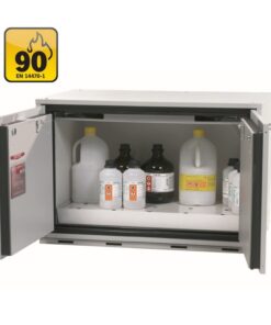 Flammable Solvent Safety Storage Cabinet - UB-Line - Under Bench Double Door - 110.2 x 57.4 x 60 cm - IASE30443-1