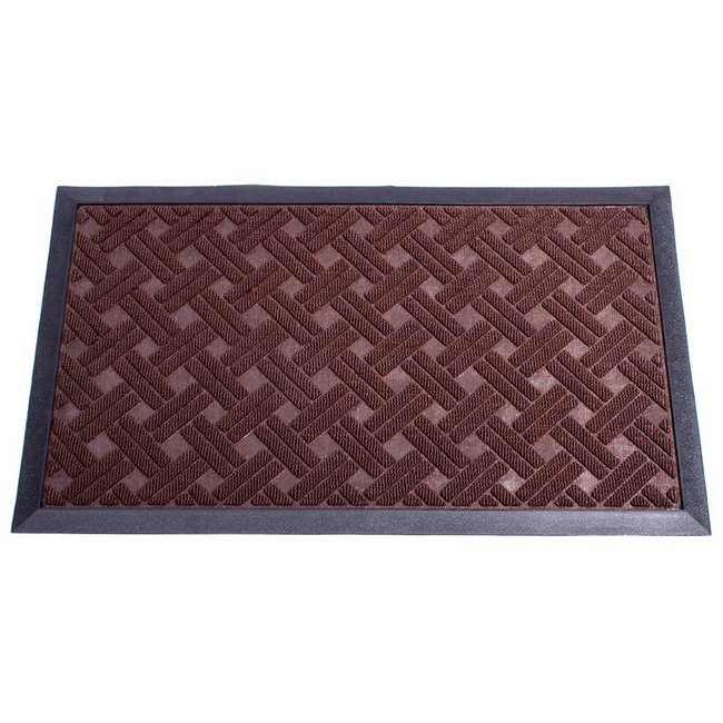Doormat - Poly Mat - Black - 75 x 45 x 0.3 cm - POL00002-1