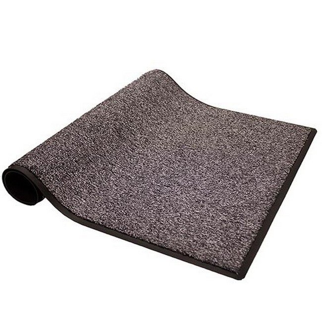 Doormat - Dirt Trapper Cotton Pile - 90 x 60 x 0.4 cm - Grey - DT060007
