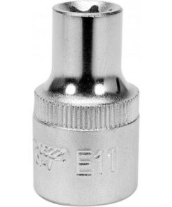 Torx Socket - Female - Chrome Vanadium - 1/2" Connector - E11 - YT-05221