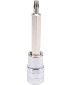 Torx Bit Socket - Male - Chrome Vanadium - 1/2" Connector - Long - T30 x 100mm - YT-04323