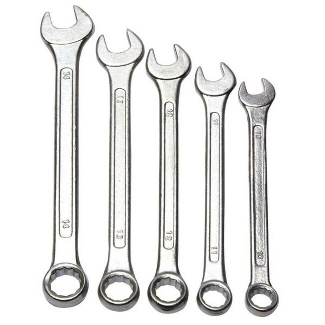 Spanner Set - Combination - 5 Piece - TOOS1817