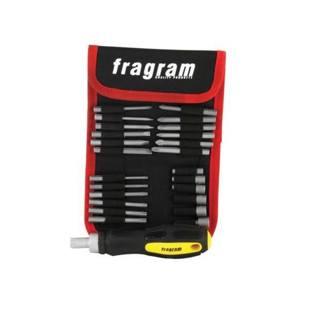 Screwdriver Set with Holder - 25 Piece - TOOS1881