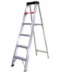 Stepladder - Industrial Heavy Duty A-Frame Aluminium - 12 Steps - 3.6m - LAS12