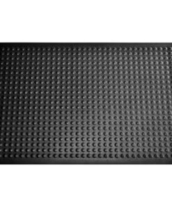 Rubber Mat - Bubblemat Anti-Fatigue - 120 x 90 x 1.4 cm - Black - BF010002