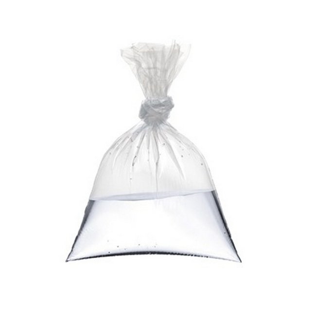 Clear Plastic Bags - 50 Micron - 15 x 25 cm - Pack of 1000 - 2G_PB152550