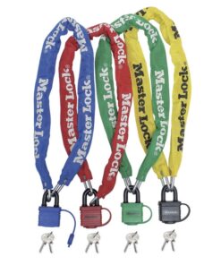 Bicycle Chain and Padlock - MA300025-blue