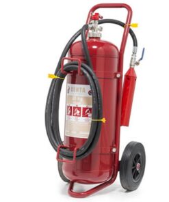 Fire Extinguisher Trolley - Full - Foam - A, and B Class Fires - 50L