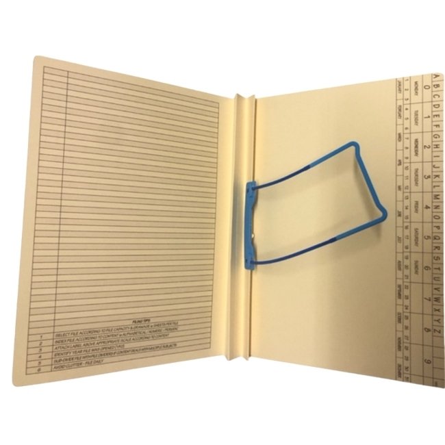 Employee Document Files - Expanda - Includes Clip - 326gsm - A4 - Pack of 60 - FILEMP005C