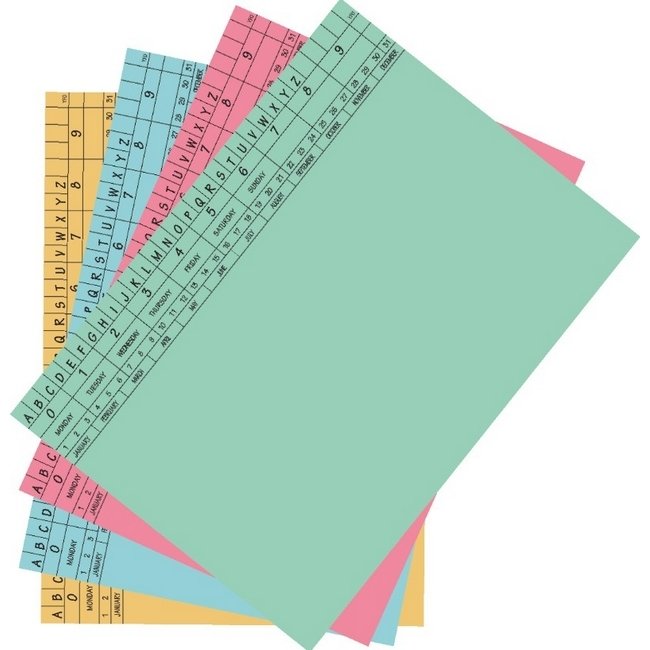 Retrieval Document Files - Middle Weight - 180gsm - A4 - Colour Options - Pack of 250 - FILC200