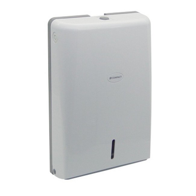 Paper Towel Dispenser - Ultra Slim - Compact Folded Towel - Manual - SFX - HD_35