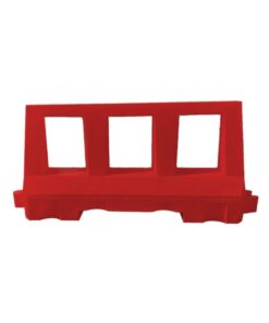 Road Barrier - Traffic - Plastic - Lite - Red - 2M - (MOQ 25) - SXS101-LITE-R