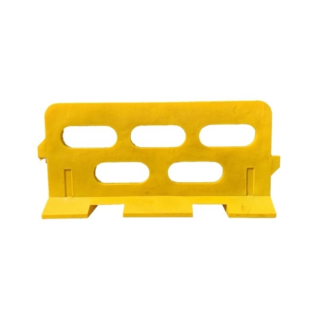Road Barrier - Traffic - Plastic - Big Foot - Yellow - 2M - SXS101BFBYW