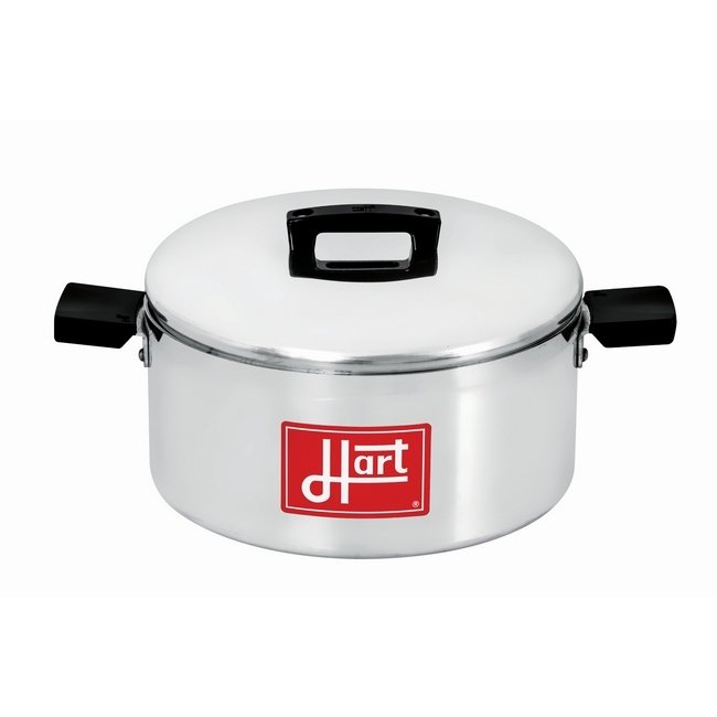 Pot with Lid - Hart - J7 BAK S.H - Aluminium - 2L - Pack of 10 - 700501