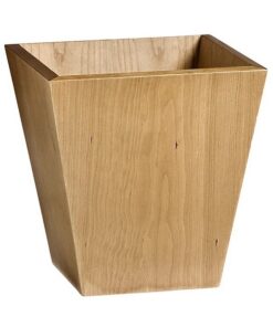 Waste Paper Bin - Contract Wooden Range - 29 x 29 x 30 cm - Oak - WAL956OA