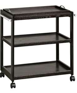 Tea Trolley with Butlers Tray - Contract Wooden Range - 46 x 78 x 79 cm - Imbuia - WAL892IM