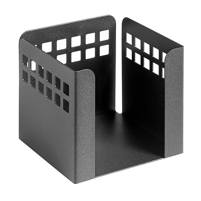 Paper Cube - Square Punch Steel Range - Metal - 10.5 x 10.5 x 10.5 cm - Colour Options - 424BL