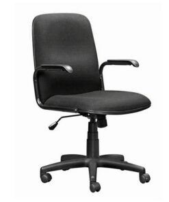 Office Chair - Mid Back - Swivel - 92 x 56 x 65 cm - SE004-black