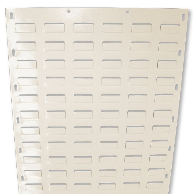 Panel for Stack & Hang Bin - Wall Mounted Steel Louvre Panel - Small Part Storage - 43.2 x 45.7 cm - PANEL0432