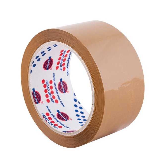 Packaging Tape - Hot Melt - PP 31 - Brown - 72mm x 50m - Box of 24 - Pack of 24 - 1000006165