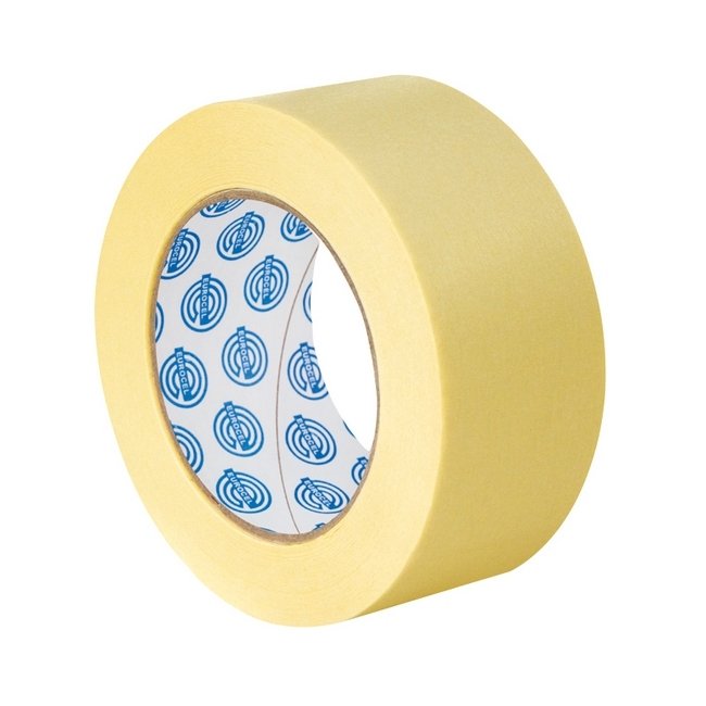 Masking Tape - Automotive Purpose - MSK 6143 - Yellow 18mm x 40m - Box of 48 - Pack of 48 - 1000006021
